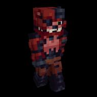 Foxy FNAF Skin (Image via NameMC)